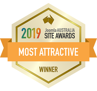 Joomla Australia Site Award 2019 Winner of Most Attractive Website